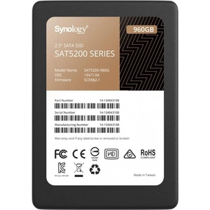Накопичувач SSD для сервера 960GB SATA 2.5" Synology (SAT5200-960G) зображення 1
