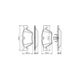 Гальмівні колодки Bosch 0 986 494 705 - зменшене зображення 3