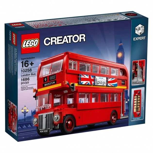 Конструктор LEGO Creator Expert Лондонський автобус 1686 деталей (10258) - изображение 1