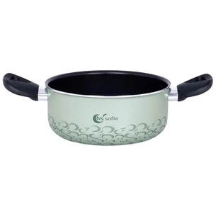 Каструля TVS Sofia 24 см, 3,5 л, зелена (83404242310101з) зображення 1