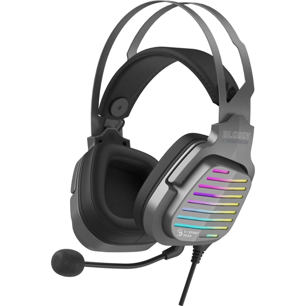 Наушники A4Tech Bloody G560 Hi Fi 7.1 Gun Grey (4711421989299) - изображение 1