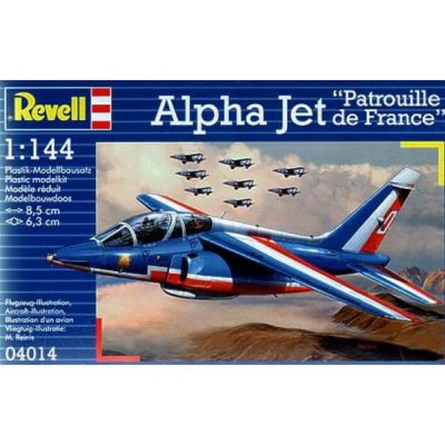 Збірна модель Revell Літак Alpha Jet 1:144 (4014) - зображення 1