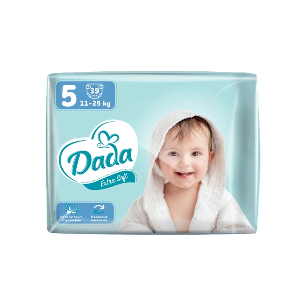 Підгузки Dada Extra Soft 5 (11-25 кг) 39 шт (4823071646429_4820174980818) - зображення 1