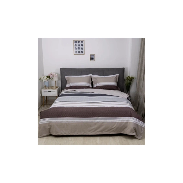 Постільна білизна Viluta 12 Brushed Warm Cotton (50 х 70 - 2 шт) євро (W12_Warm_ev) - зображення 1