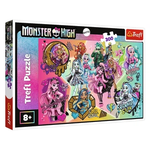 Пазл Trefl Monster High Зомбі на вершині! 300 елементів (5900511230277) зображення 1