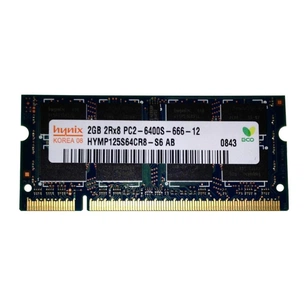 Модуль пам'яті для ноутбука SoDIMM DDR2 2GB 800 MHz Hynix (HYMP125S64CR8-S6 Ref) зображення 1