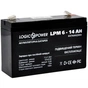 Батарея до ДБЖ LogicPower LPM 6В 14 Ah (4160) - зменшене зображення 2