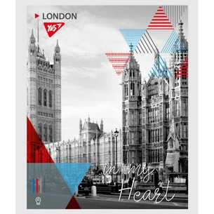 Зошит Yes City Of Your Heart 48 аркушів, лінія (765286) зображення 1