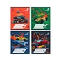 Зошит Kite Hot Wheels, 12 аркушів, коса лінія (HW26-235) - зменшене зображення 1