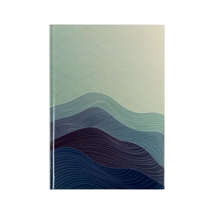 Канцелярська книга Axent Waves А4, 96 аркушів, клітинка, синя (8422-562-A) зображення 1