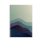 Канцелярська книга Axent Waves А4, 96 аркушів, клітинка, синя (8422-562-A) - зменшене зображення 1