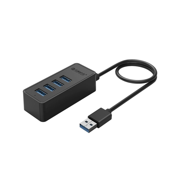 Концентратор Orico USB 3.0 4 port (W5P-U3-030-BK-BP) (CA912735) - зображення 1