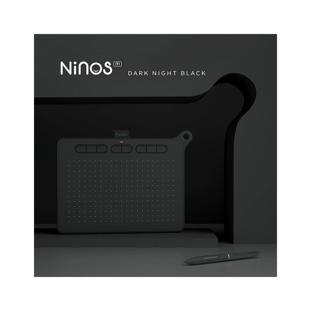 Графический планшет Parblo Ninos M Black (NINOSM) - изображение 9