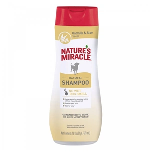 Шампунь для тварин 8in1 Nature's Miracle для собак з вівсяним молочком 473 мл (18065284129) зображення 1