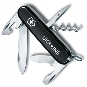 Ніж Victorinox Spartan Ukraine Black "Ukraine" (1.3603.3_T0140u) зображення 1