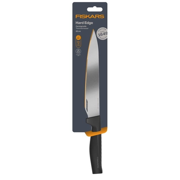 Кухонний ніж Fiskars Hard Edge для м'яса 22 см (1051760) - picture 4