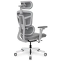 Офісне крісло Mealux S4 Air Fabric Grey (HF-S4 F/G) - зменшене зображення 2