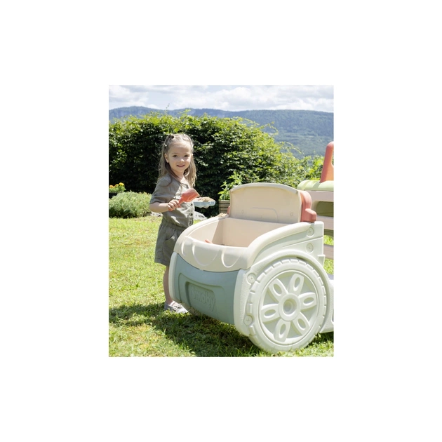 Игровая площадка Smoby Life Автомобіль мандрівника з гіркою та пісочницею (7600840207) - изображение 8