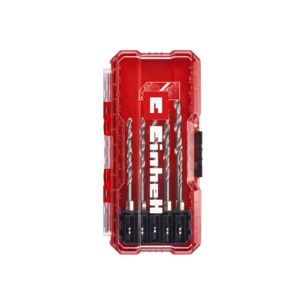 Набір свердл Einhell по металу HSS, 10 шт, 2-6.5мм, кейс (108723) - picture 4