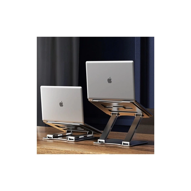 Подставка для ноутбука RTAKO RS-CP75A Dual-Layer Carbon Steel Laptop Stand (6930539527331) - изображение 3