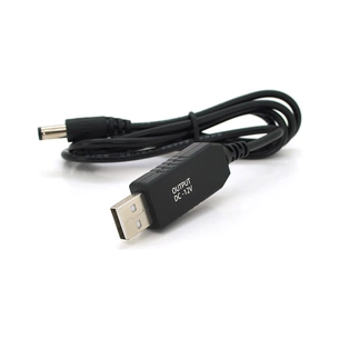 Кабель живлення USB to DC 5.5x2.5mm 12V 1.0m OEM Voltronic (KPFR/5-12) picture 1