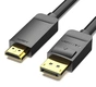 Кабель Vention DisplayPort - HDMI (M/M), 2 м, Black (HAGBH) - уменьшенное изображение 1