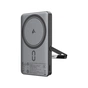 Батарея універсальна Acefast Magnetic Wireless 5000mAh, 18W, PD, QC/3.0, with holder M16, Black (6974316283997) - зменшене зображення 2