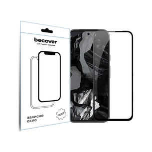 Скло захисне BeCover Google Pixel 8a Black (711663) зображення 1