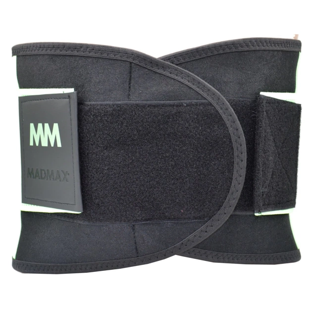 Пояс компресійний MadMax MFA-277 Slimming belt Black/neon green L (MFA-277-GRN_L) - picture 7