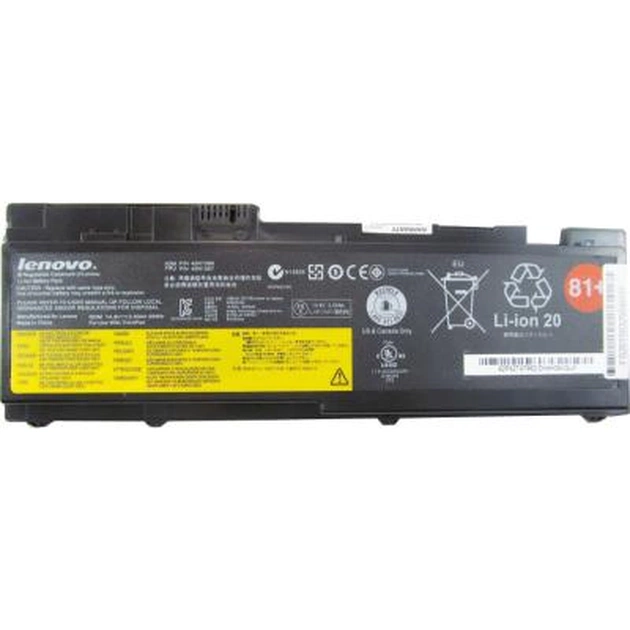 Акумулятор до ноутбука Lenovo ThinkPad T420s/T430s 45N1066 2630mAh (39Wh) 4cell 14.8V (A41960) - изображение 1
