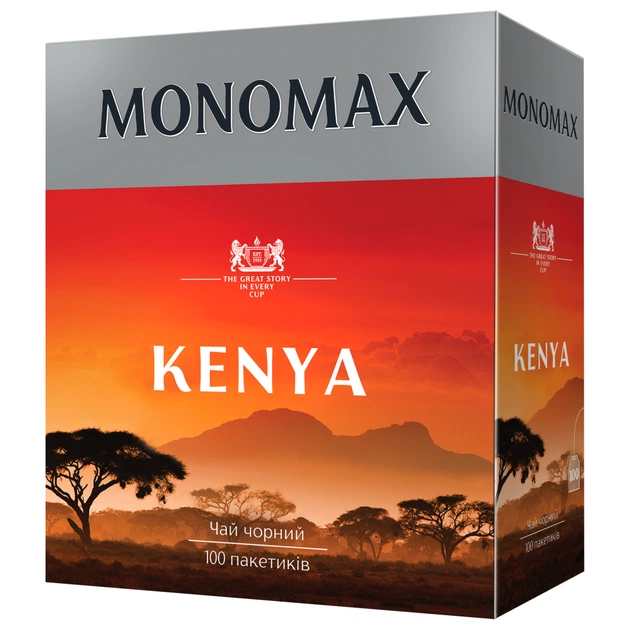 Чай Мономах Kenya 100х2 г (mn.19950) - изображение 1