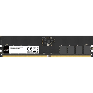 Модуль памяти для компьютера DDR5 16GB 5600 MHz Black Lexar (LD5U16G56C46ST-BGS) изображение 1