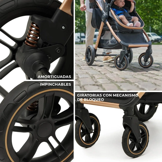 Коляска Kinderkraft 2 в 1 Esme Black (KSESME00BLK2000) (5902533929665) - picture 8