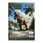 Цветная бумага ZiBi DINO, А4, 18 листов, 9 цветов (ZB.1900-16) - уменьшенное изображение 2