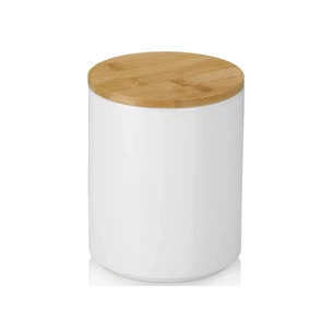 Емкость для сыпучих продуктов Kela Cady 1,2 л White (15280) изображение 1