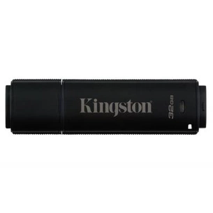 USB флеш накопичувач Kingston 32GB DataTraveler 4000 G2 Metal Black USB 3.0 (DT4000G2/32GB) зображення 1