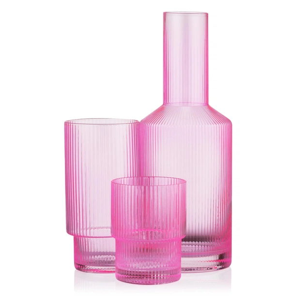 Карафа Ardesto 800мл, боросилікатне скло, рожевий (AR2690GPN) - picture 4