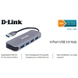 Концентратор D-Link DUB-1340 - зменшене зображення 2