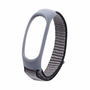 Ремінець до фітнес браслета XoKo Nylon для Xiaomi Mi Smart Band 5 Grey (XK-NLN5-GR) зображення 1