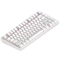Клавіатура Dark Project ALU81 Terra Nostra PBT RGB Mech G3MS Moonstone White (DPKB_NOSTRA_81_ANSI_WHITE_UA) - зменшене зображення 4