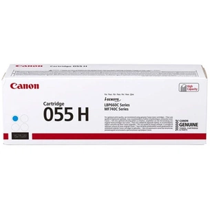 Картридж Canon 055H Cyan 5.9K (3019C002) зображення 1