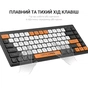Клавіатура OfficePro SK955B Wireless/Bluetooth Black (SK955B) - зменшене зображення 6
