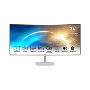 Монітор MSI PRO MP341CQW зображення 1
