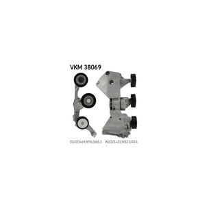 Ролик натягувача ременя SKF VKM 38069 зображення 1