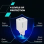 Зарядний пристрій Canyon CU35CC GaN 35W 2xPD EU White (CNS-CUW35CC) - зменшене зображення 8
