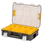 Ящик для інструментів DeWALT TSTAK, прозора кришка, 10 чашок, IP54 (DWST82968-1) - зменшене зображення 2