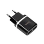 Зарядний пристрій Hoco C12 2*USB, 2.4A, Black + USB Cable iPhone 6 (65597) - зменшене зображення 3