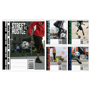 Зошит 1 вересня Street Hustle А5 60 аркушів лінія (768220) зображення 1