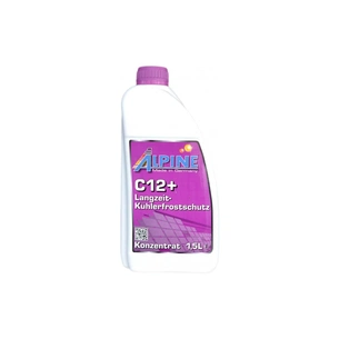 Антифриз Alpine концентрат  C12+ Langzeitkuhlerfrostschutz VW TL 774-F фіол (1205-15) зображення 1