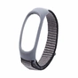 Ремінець до фітнес браслета XoKo Nylon для Xiaomi Mi Smart Band 5 Grey (XK-NLN5-GR) - зменшене зображення 1